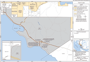 Appendix C-1: Part 2, Map 1, Former Sliammon Indian Reservices