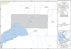 Appendix C-1: Part 2, Map 4, Former Sliammon Indian Reservices